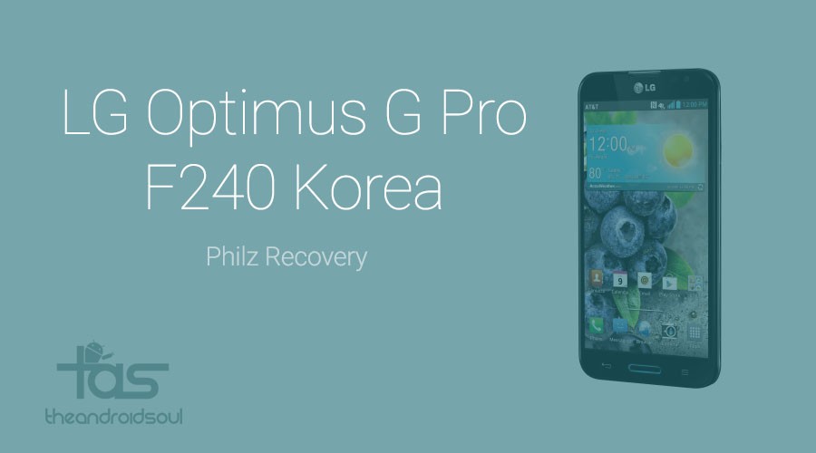 Descarga LG Optimus G Pro PhilZ recovery, una buena alternativa TWRP/CWM