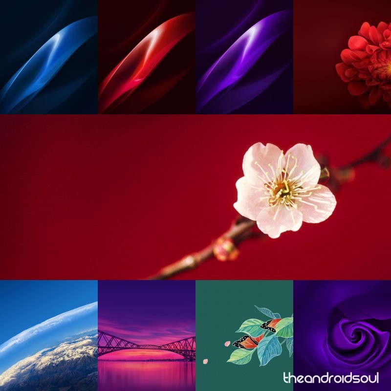 Oppo R15 Stock Wallpapers