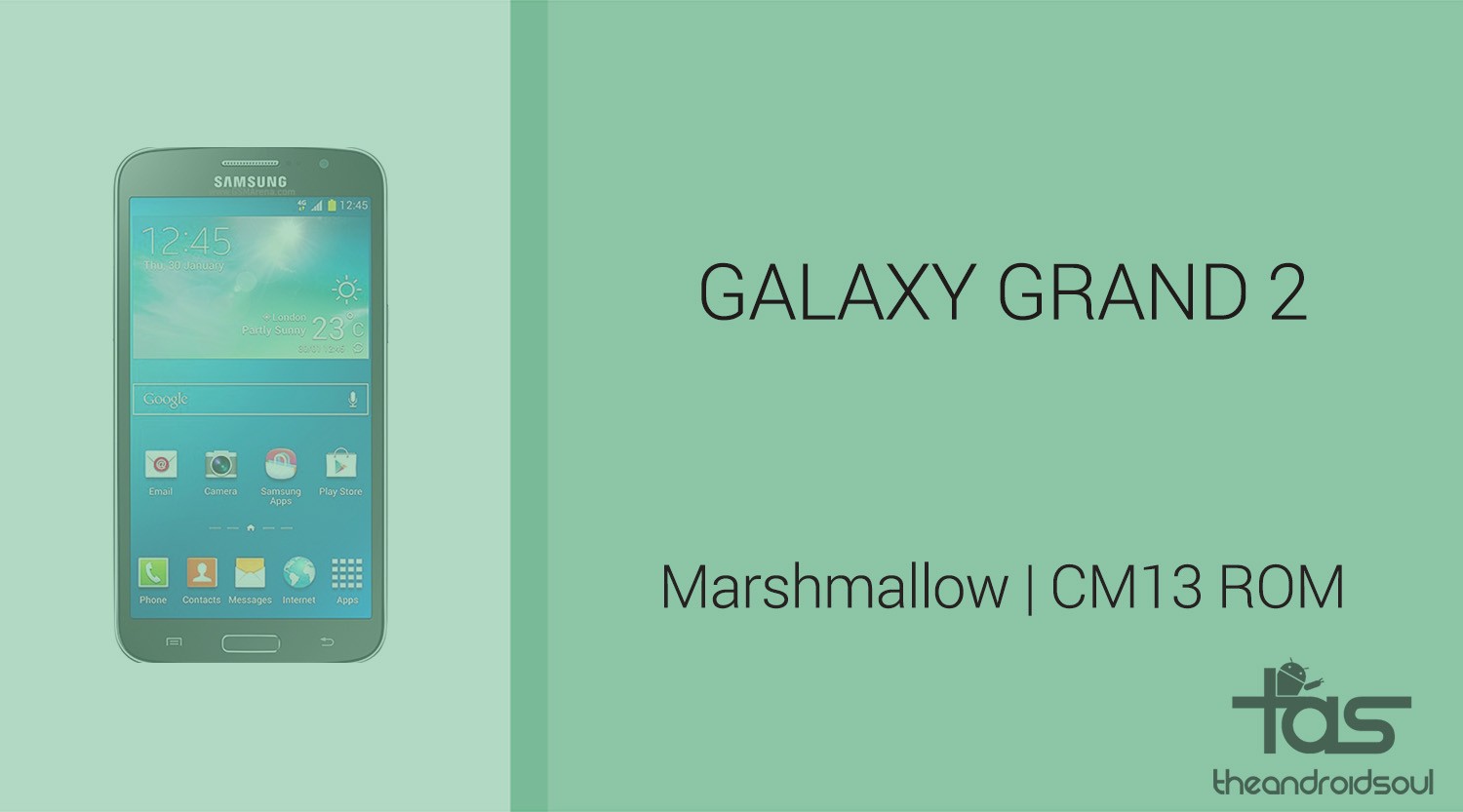 Descargar Galaxy Grand 2 Marshmallow Update: CM13 y otras ROM