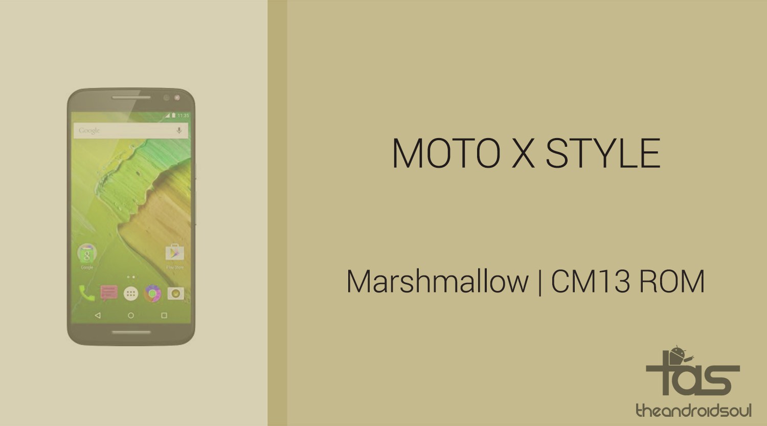 Descargar Moto X Style Marshmallow Update: CM13 y otras ROM