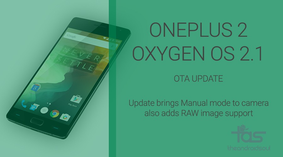 Descargar OnePlus 2 Oxygen OS 2.1 actualización OTA y Full ROM Zip