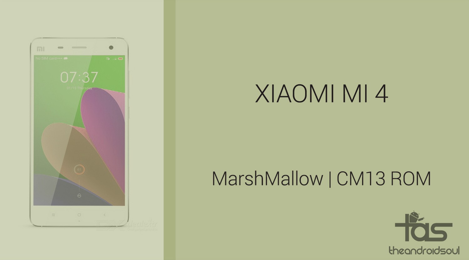 Descargar Xiaomi Mi4 Marshmallow Update: CM13 y otras ROMS