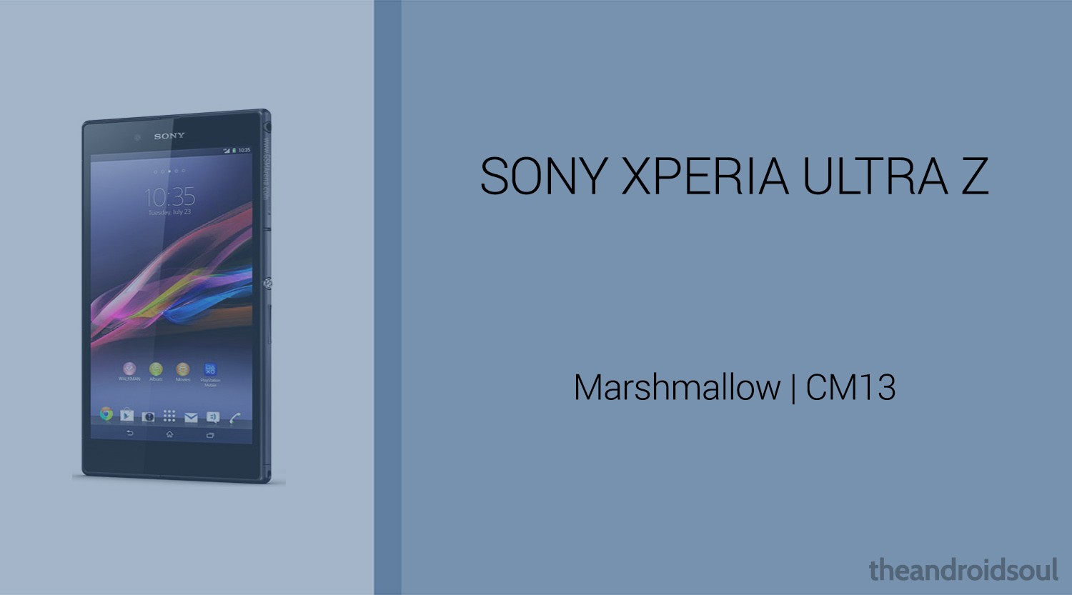 Descargar Xperia Z Ultra Marshmallow Update: CM13 y otras ROM