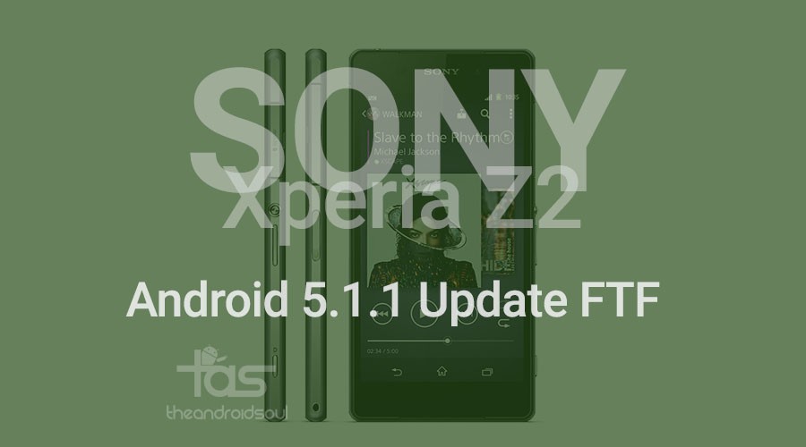 Descargar firmware Sony Xperia Z2 Android 5.1.1 FTF