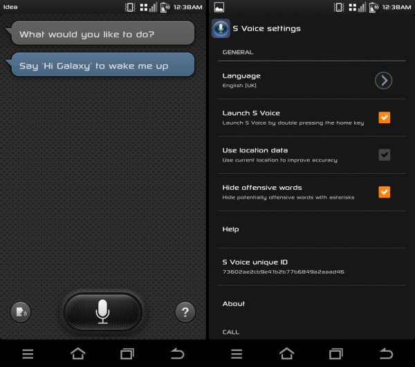 Descargar la aplicación de Android Galaxy S3 S Voice