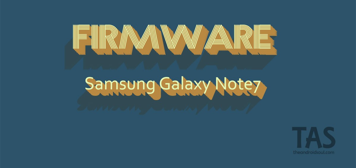 Descargue el firmware de Galaxy Note 7 (agregado N930VVRS2APHE, N930R4TYS2APHE, N930W8VLU2API3, N930TUVU2API4 y N930PVPU1APH9)