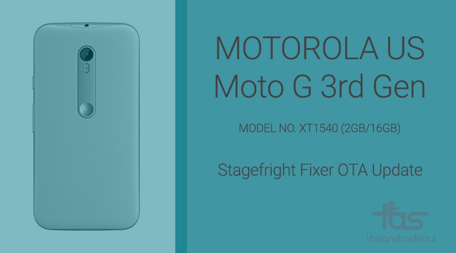 Descargue la actualización OTA de Moto G 3rd Gen para EE. UU. [XT1540]