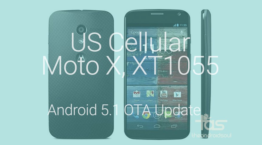 Descargue la actualización OTA de US Cellular Moto X XT1055 Android 5.1 con corrección Stagefright incluida