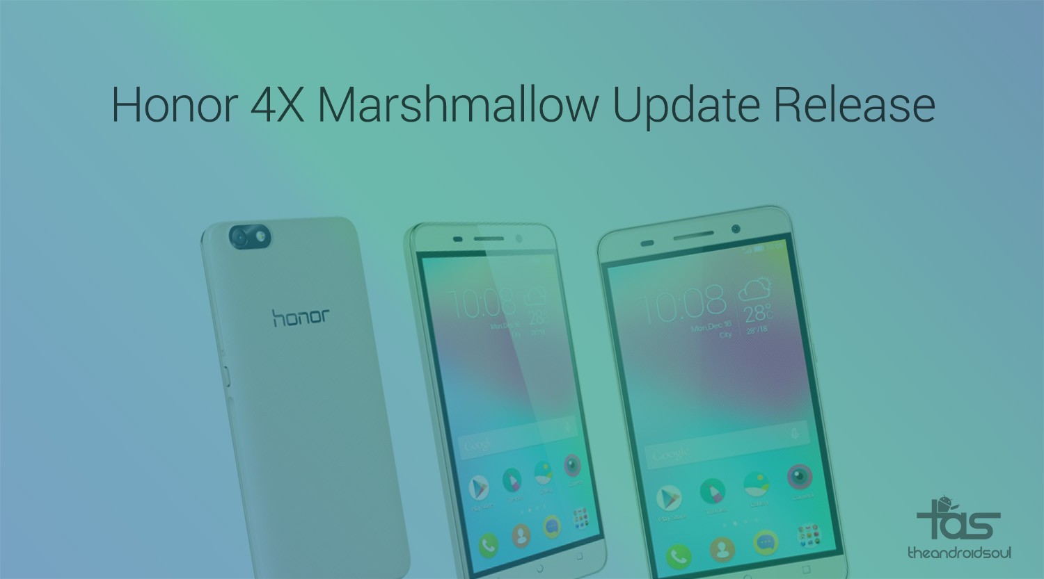 Detalles de lanzamiento de la actualización de Huawei Honor 4X Marshmallow
