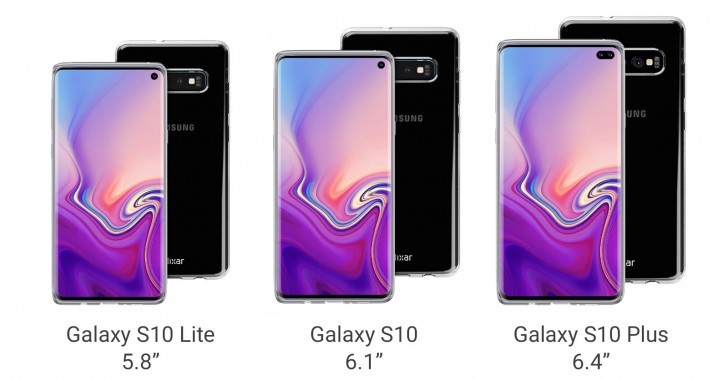 Diseño del Galaxy S10 revelado nuevamente en caso de fuga;  También se esperan accesorios regulares de Samsung