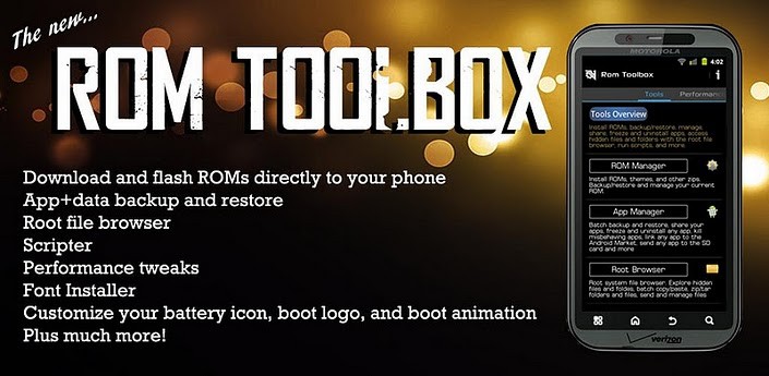 [Download] ROM Toolbox - Swiss Army Knife of Root Apps » El alma de Android