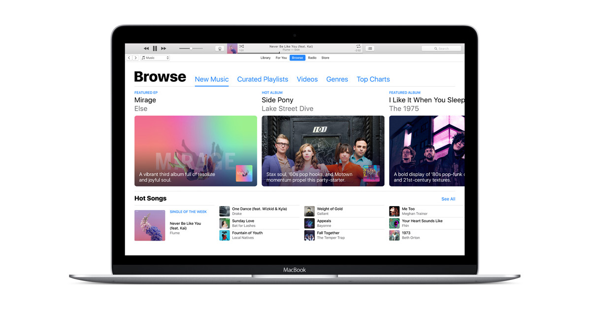 Apple agrega "alquilar una vez, mirar en cualquier lugar" a iTunes 12.6 para Mac