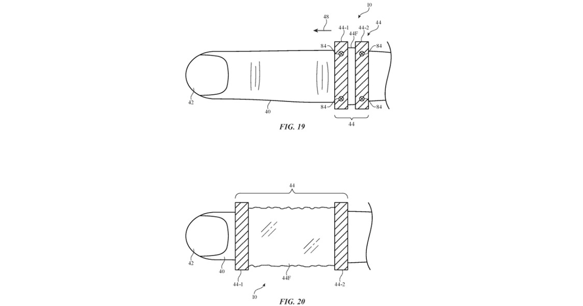 Patent for potential expandable ring.