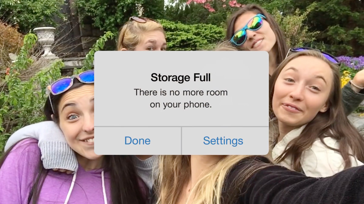 El comercial de Google Photos apunta a los propietarios de iPhone que necesitan almacenamiento
