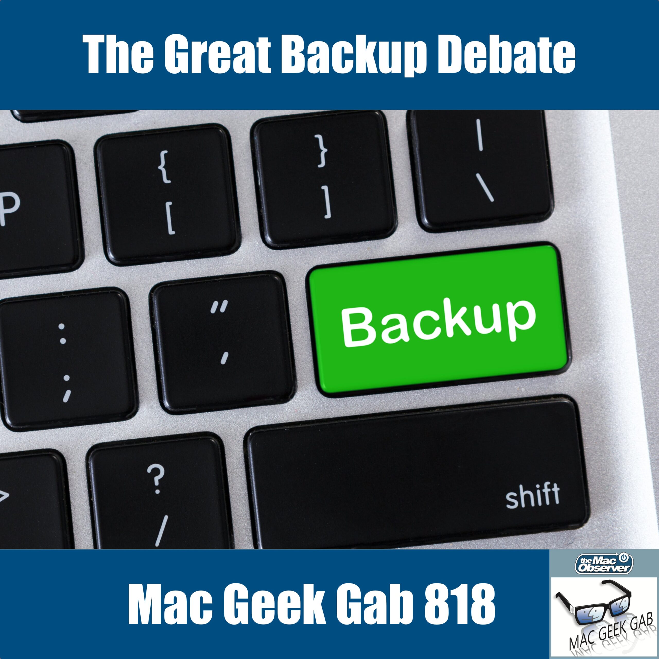 El gran debate sobre las copias de seguridad - Mac Geek Gab 818