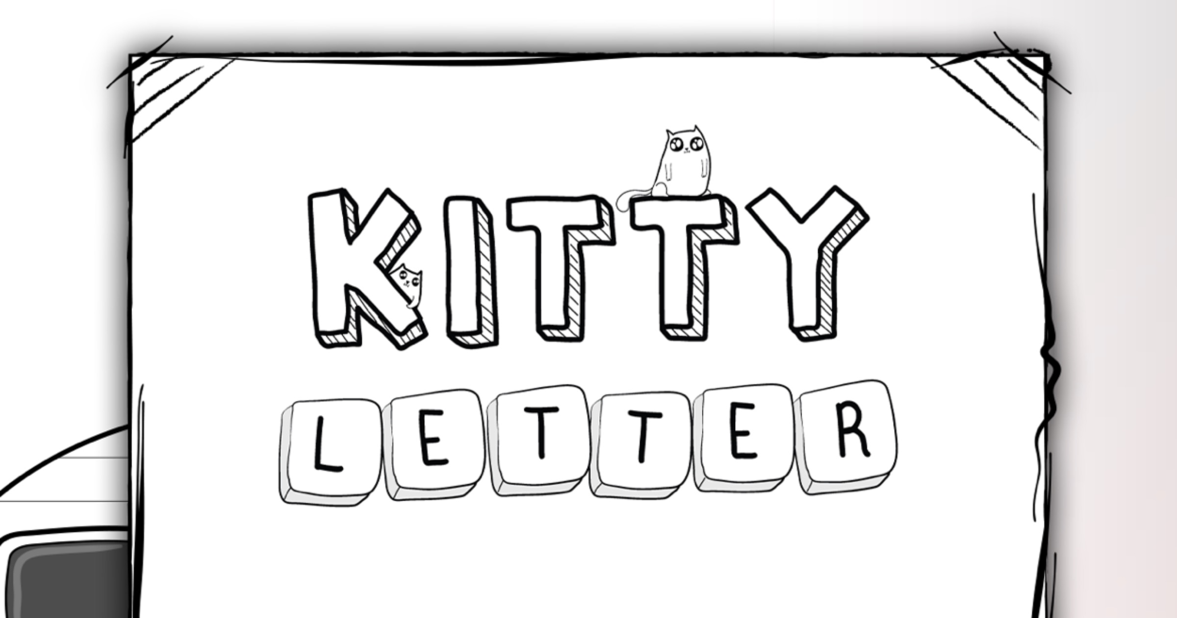 El juego de rompecabezas 'Kitty Letter' se lanza desde The Oatmeal