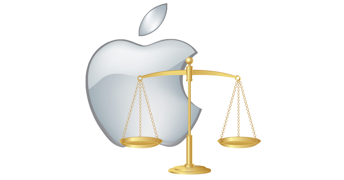 apple scales justice