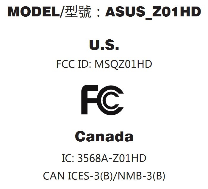 El lanzamiento de Asus Zenfone 3 Zoom Z01HD se acerca como FCC