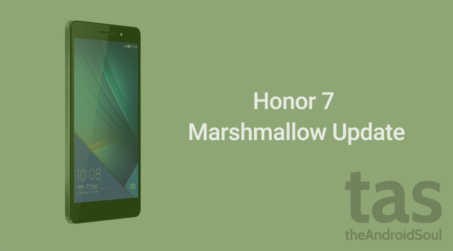 El lanzamiento de la actualización de Huawei Honor 7 Marshmallow está programado para febrero de 2016