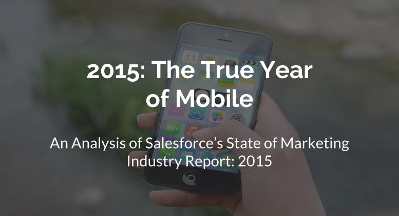 2015: The True Year of Mobile