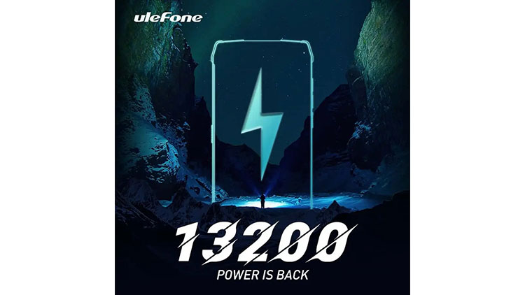 Este smartphone Ulefone tendrá una capacidad de batería de 13.200 mAh