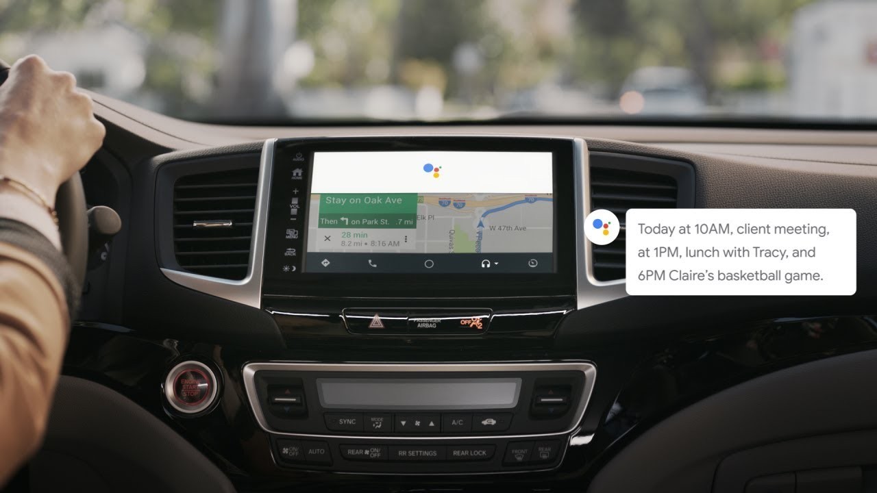 Esto es lo que Google Assistant traerá a los autos a través de Android Auto