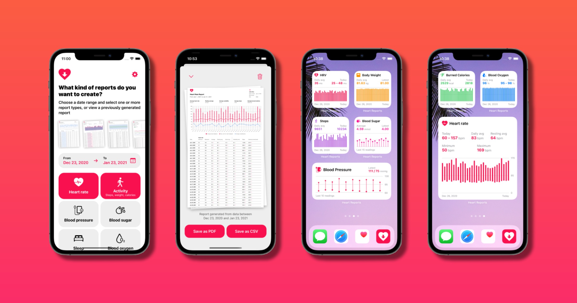 Export Apple Health Data for Your Doctor With ‘Heart Reports’