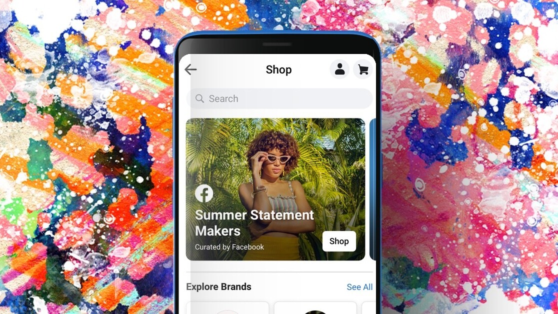 Facebook presenta la función de pestaña de compras en aplicaciones similares a Instagram
