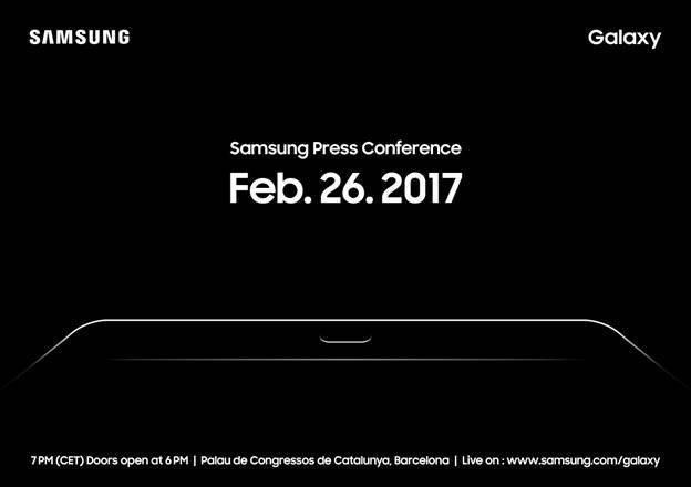 Fecha de lanzamiento de Galaxy Tab S3 fijada para el 26 de febrero, las invitaciones ya están disponibles