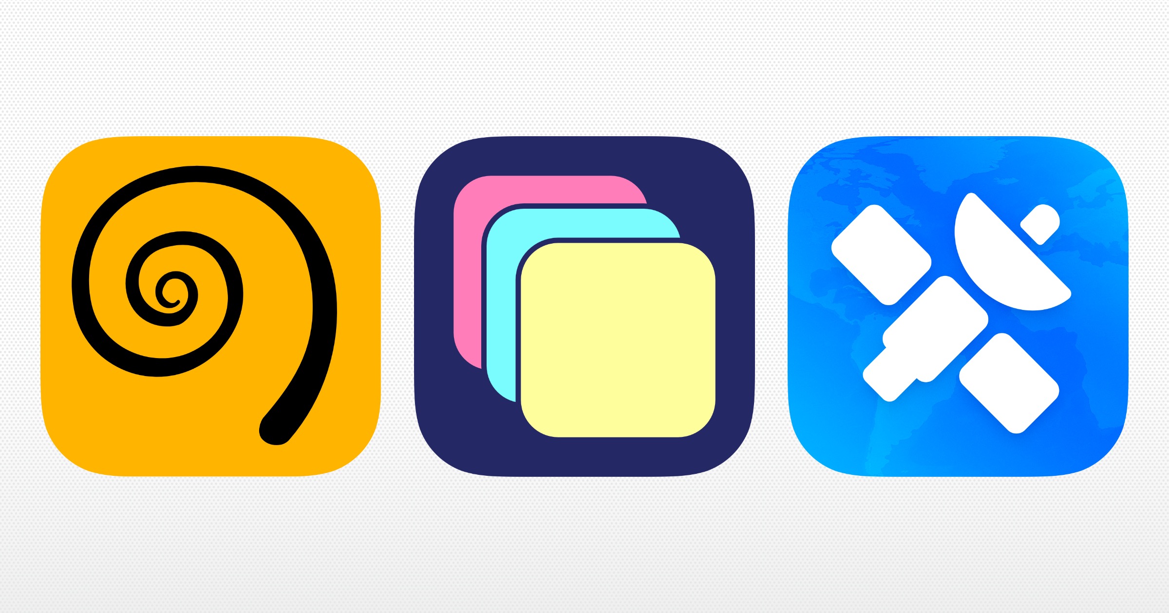 Icons of favorite 2020 apps