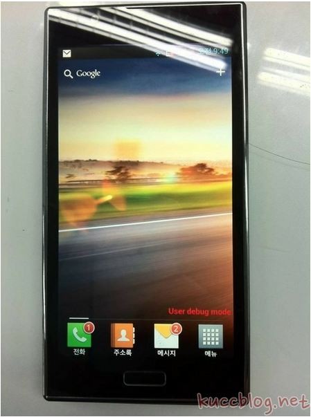 Fotos y especificaciones de LG Optimus LTE2 filtradas.  ¡Aparece el procesador de doble núcleo Qualcomm S4!
