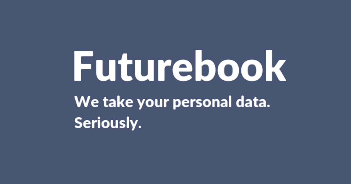 Futurebook es una parodia distópica del sitio de redes sociales