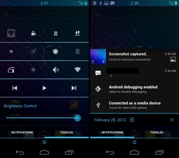 Galaxy Nexus Hack: Tweak Statusbar Mod