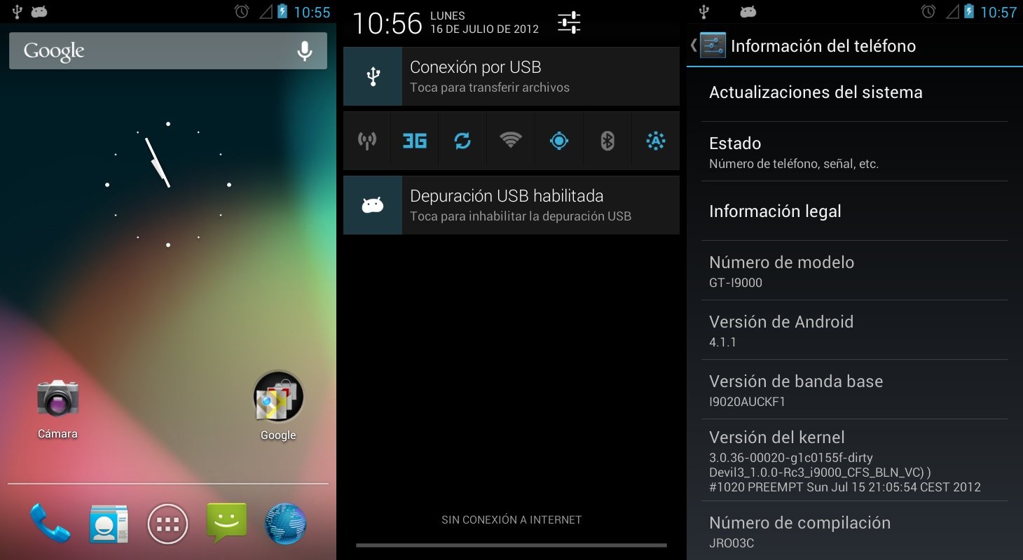 Galaxy S Jelly Bean Android 4.1 Actualizar [Guide]