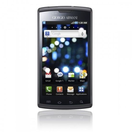 Samsung Galaxy S Giorgio Armani Android phone