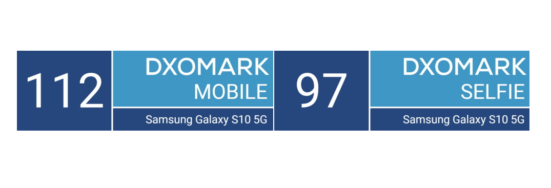 Galaxy S10 5G DXOMark test