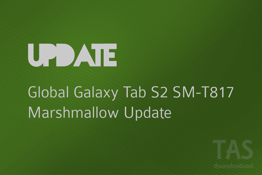 Galaxy Tab S2 LTE en Turquía también recibe la actualización de Marshmallow
