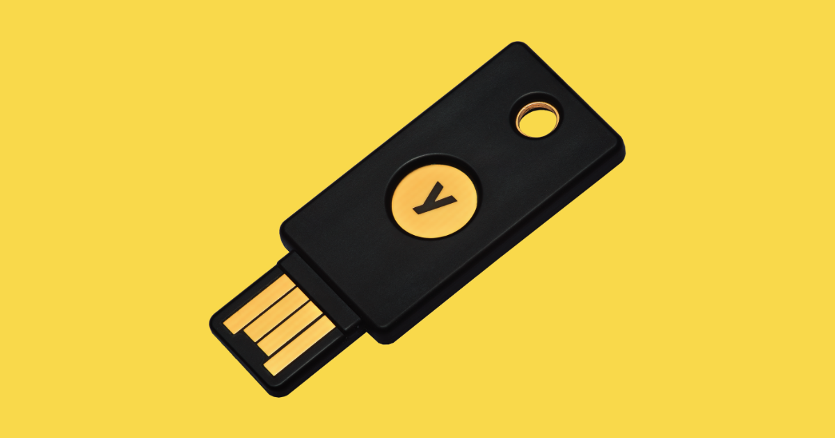 YubiKey security key OTP key