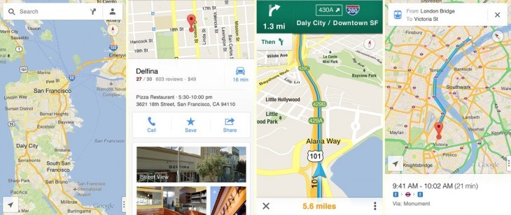 Google Maps nativo regresa a iOS esta noche con navegación paso a paso guiada por voz y Street View.