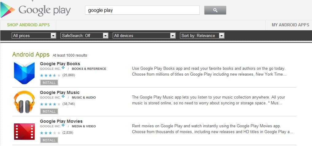 Download Google Play Apps