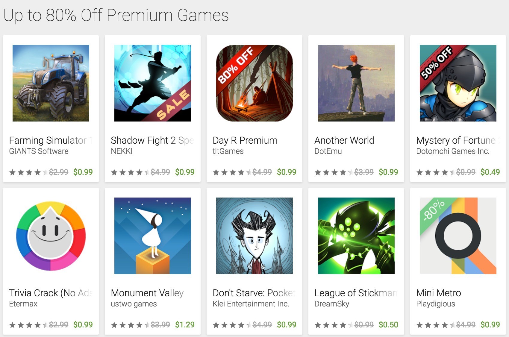black friday deal play store