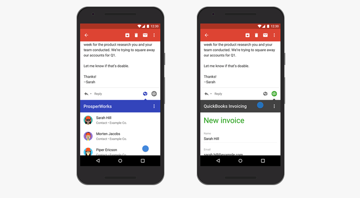 Google anuncia la vista previa para desarrolladores de los complementos de Gmail para G Suite