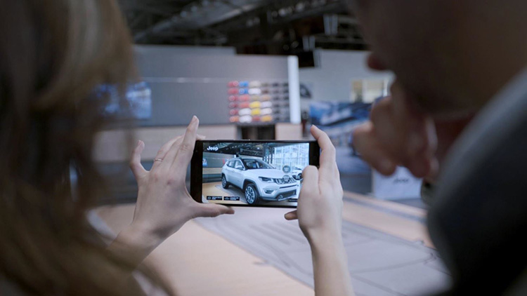 Google desarrolla tecnología AR en teléfonos inteligentes que se integra con los vehículos
