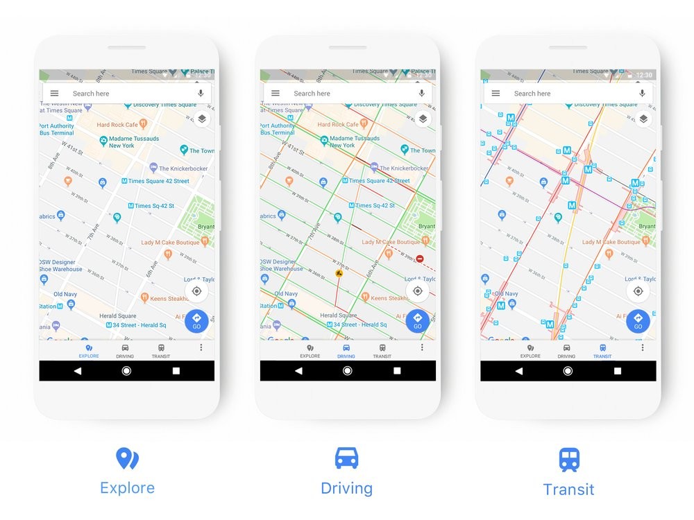 Google está actualizando Maps con una nueva apariencia para que sea más fácil encontrar lugares