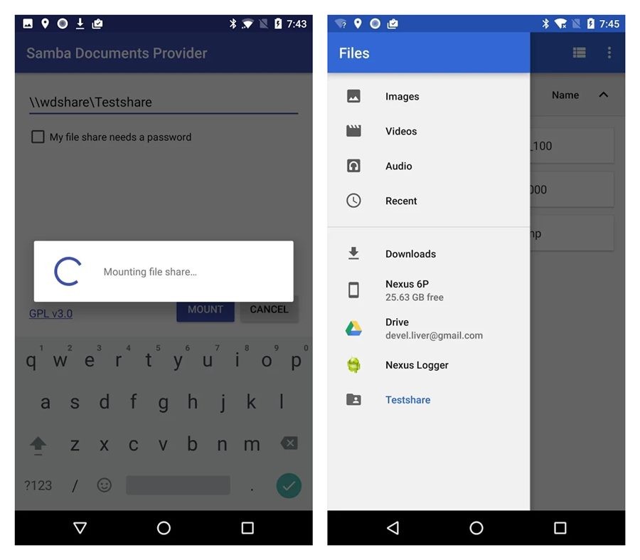 Google lanza el cliente Samba para Android