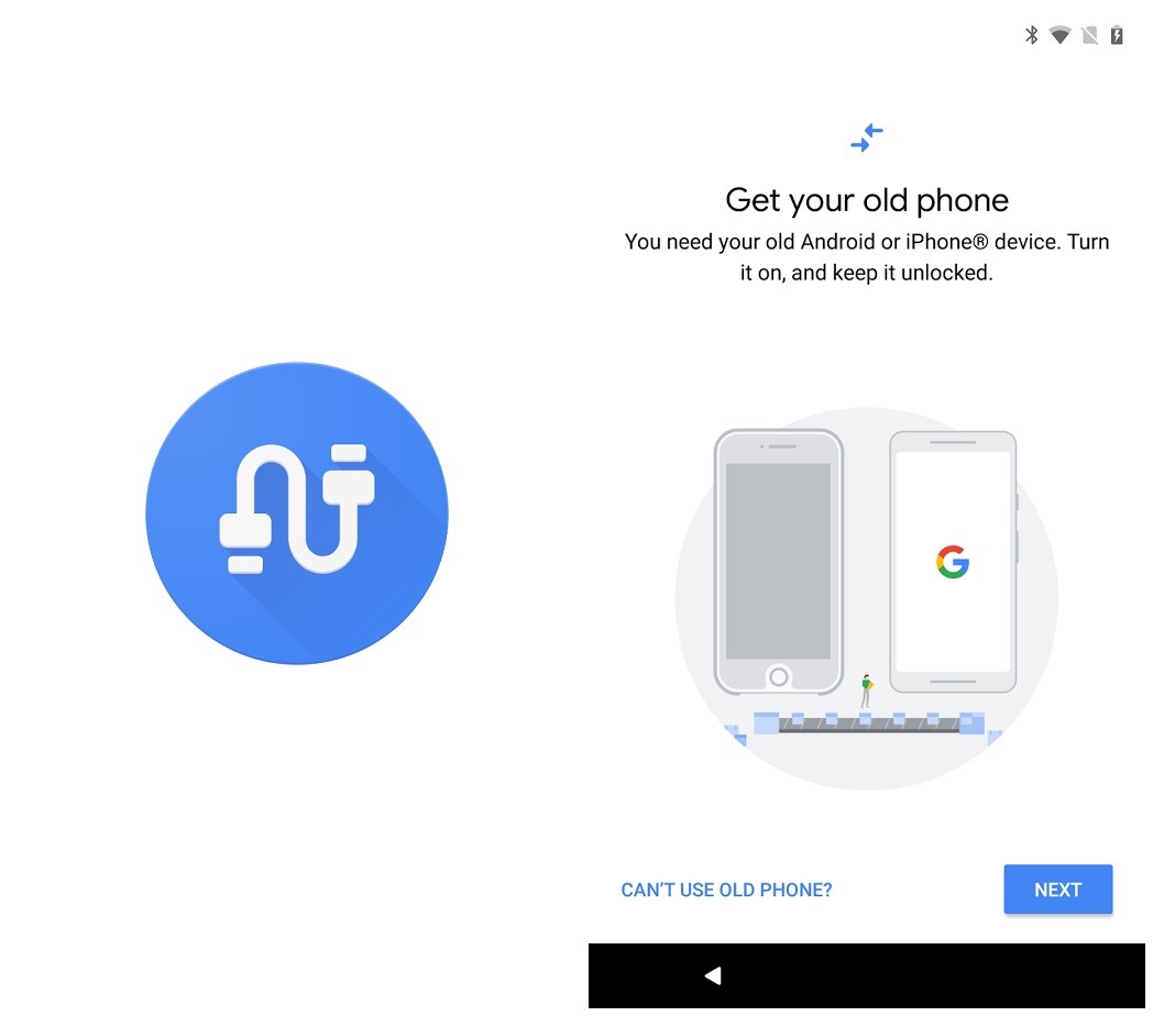 Google sube su aplicación Data Transfer Tool a Play Store, pero no puedes instalarla