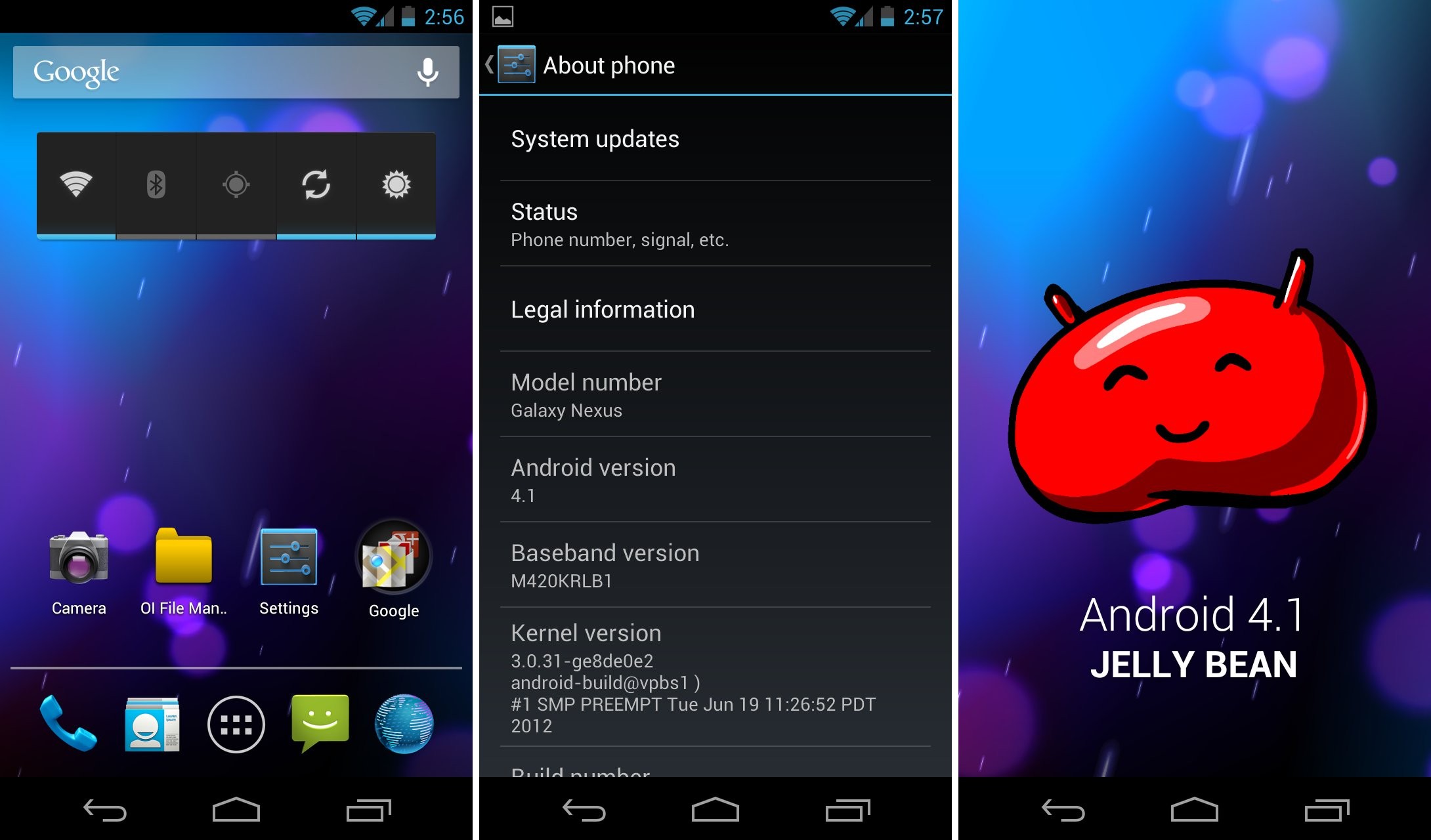[Guide] Pure Jelly Bean Android 4.1 ROM para Galaxy Nexus -- Sin raíz, CWM, etc.