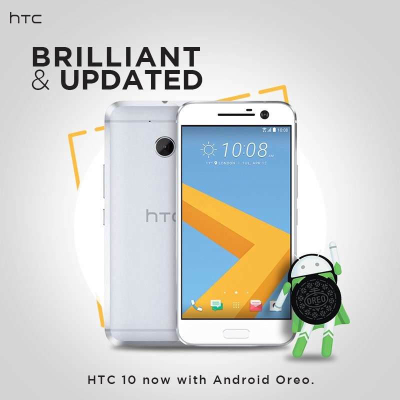 HTC 10 Oreo OTA desplegado en India, Singapur y probablemente más países
