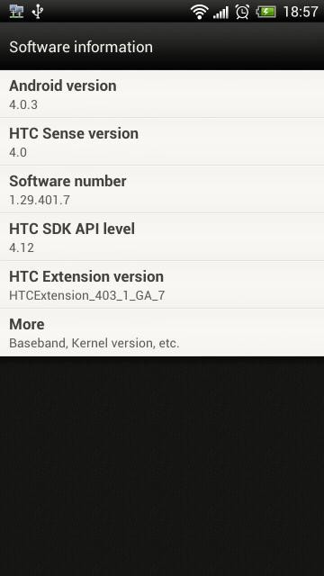 HTC One X obtiene la segunda actualización OTA, versión 1.29.401.7