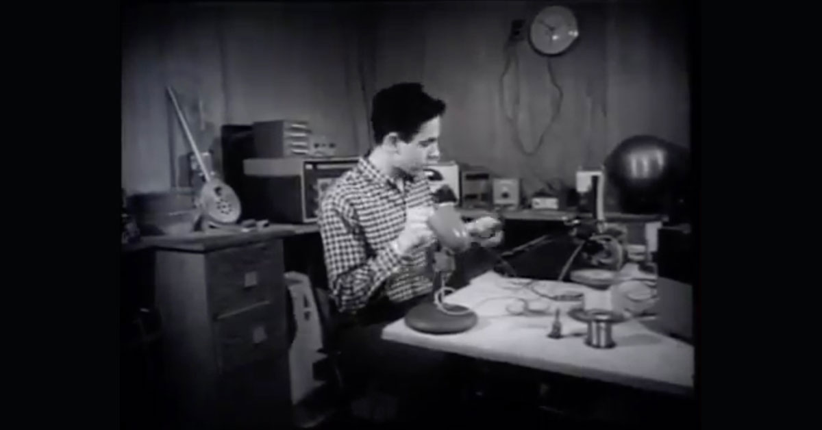 He aquí el grabador de voz electromecánico de la década de 1950